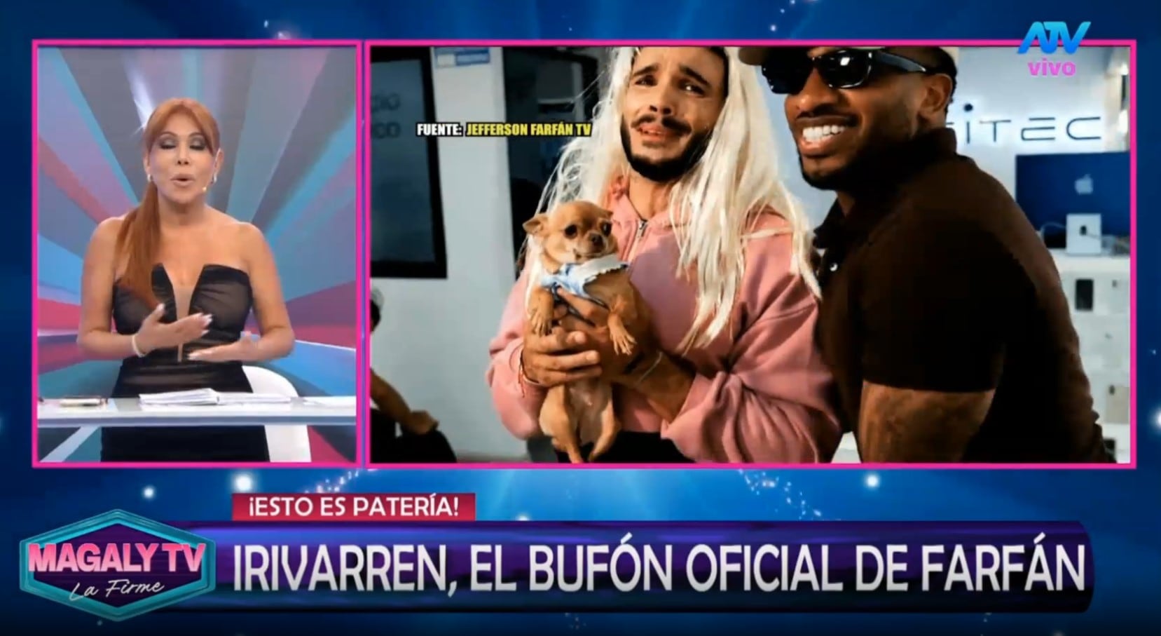 Magaly Medina sobre Mario Irivarren tras fotografía: “Finalmente se mueren, son adoradores de Magaly”. Captura: Magaly TV La Firme.