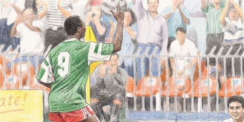Roger Milla se convirtió en leyenda del fútbol africano al llevar a Camerún a los cuartos de final del Mundial y celebrar cada gol con su famoso baile (Imagen Ilustrativa Infobae)