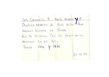 Uno de los mensajes más