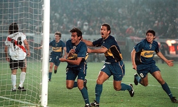 Walter Gaitan festejó junto a