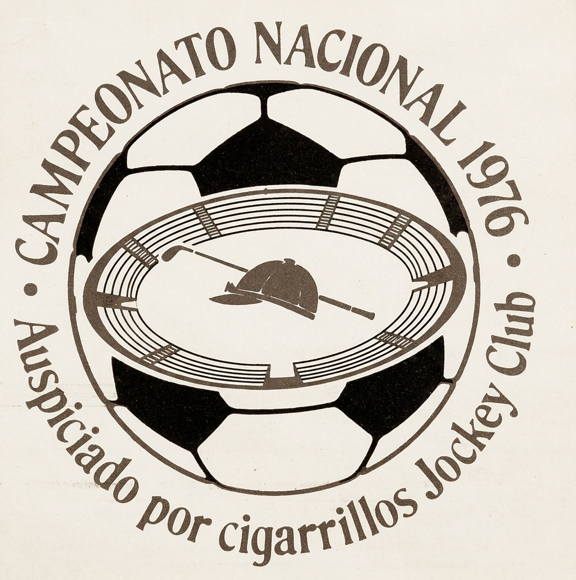 El logo que identificó al torneo, con el auspicio de los cigarrillos Jockey Club