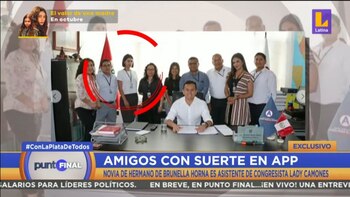 La cuñada de Brunella Horna