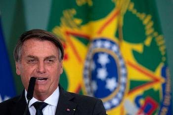 En la imagen, el presidente