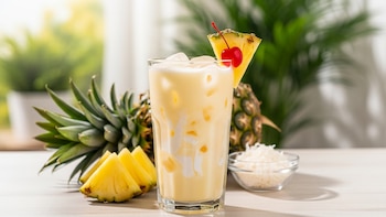 Agua de piña colada fresca: receta fácil para una bebida cremosa y refrescante
