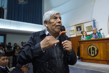 Hugo Moyano: "El movimiento obrero