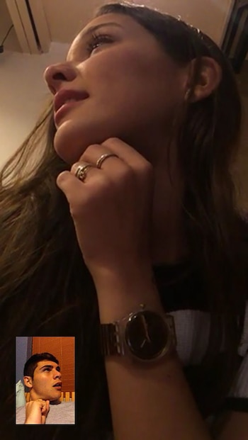 Paula y Alejandro comenzaron a