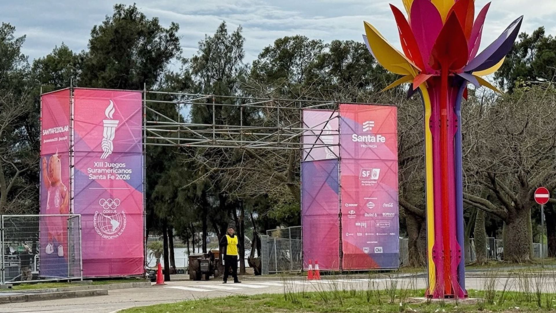 Las nuevas instalaciones deportivas formarán parte del legado que dejará el evento (Santa Fe)