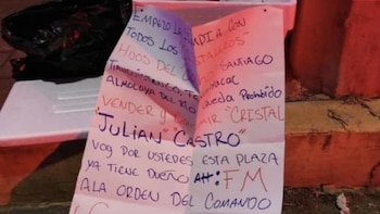 El mensaje está firmado por