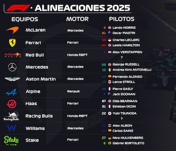 Panorama actual de las alineaciones