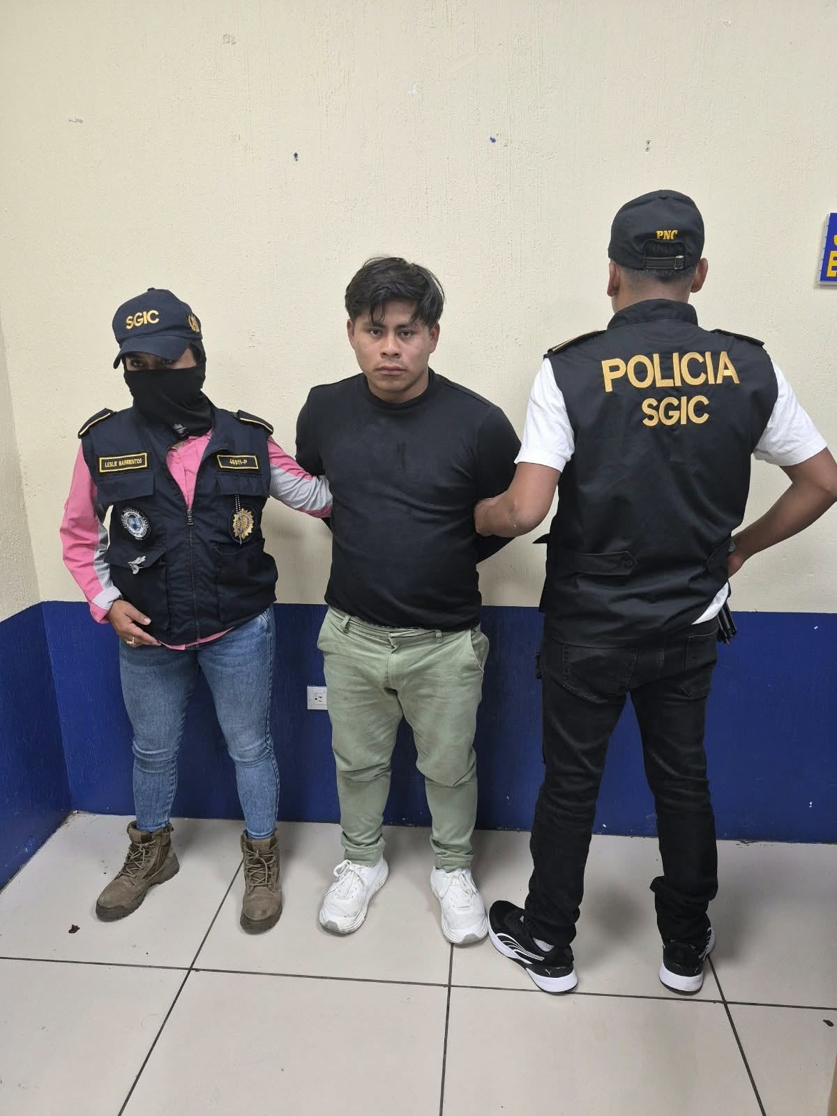 César Paau Pan se convirtió en la persona número 40 requerida en extradición por Estados Unidos capturada en Guatemala durante 2026. (PNCdeGuatemala)