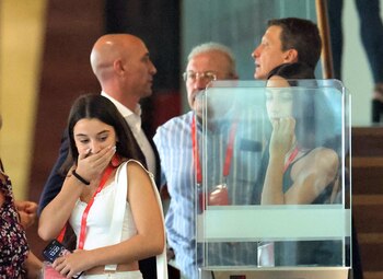 Rubiales antes de la Asamblea