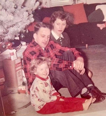 Sharon Stone y sus padres