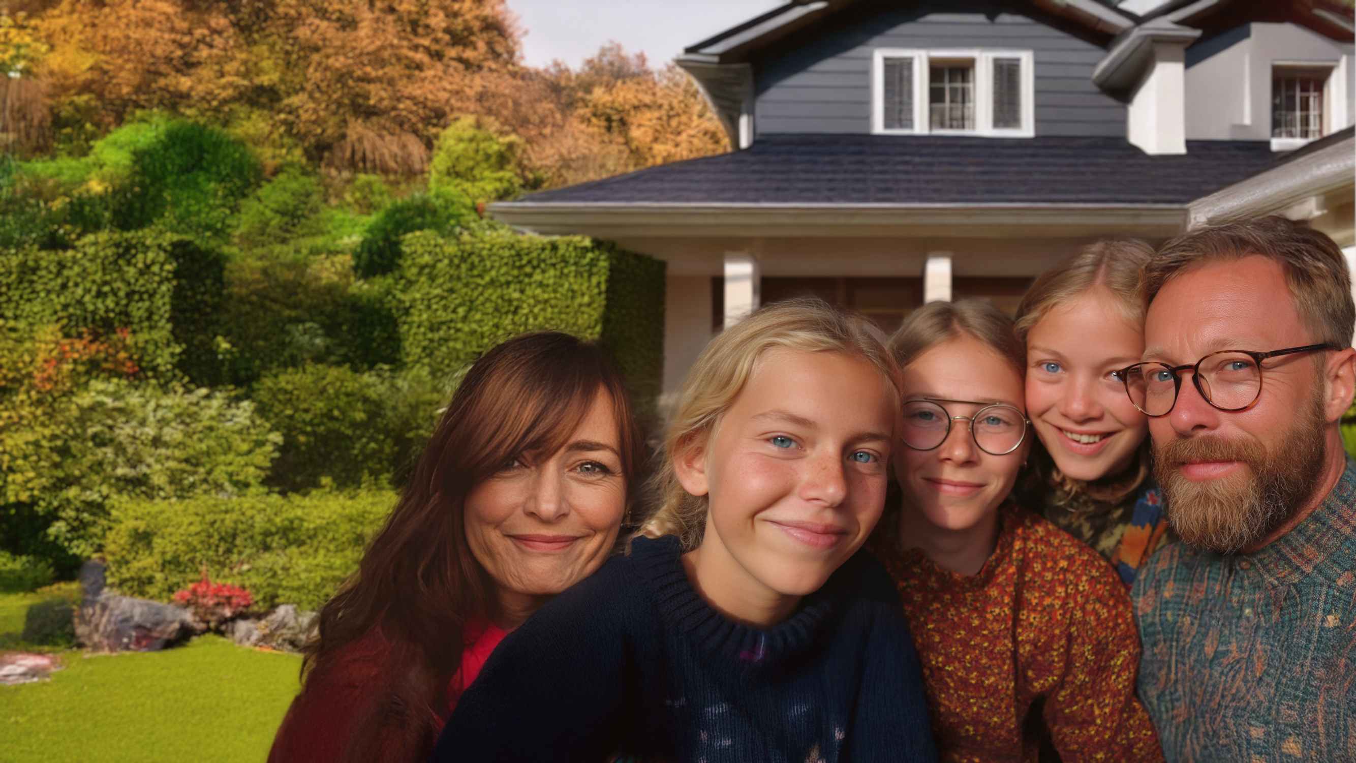 Cuando Moira formó una familia con Steven no hubo tiempo para pensamientos nostálgicos del desarraigo (Imagen Ilustrativa Infobae)