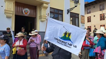 Organizaciones esperaron acceder a audiencia