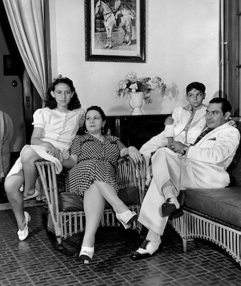 Fulgencio Batista en 1942, cuando