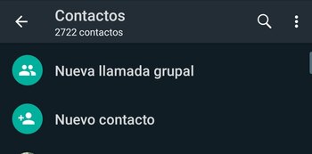 Presionar en la opción "nueva