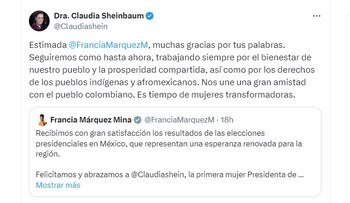 Sheinbaum le dedicó un sentido