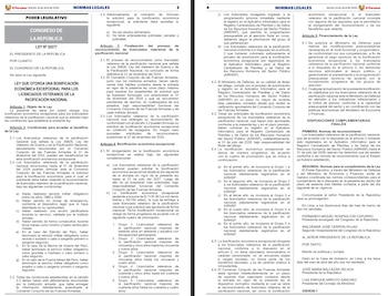 Promulgan ley para pensión vitalicia a favor de veteranos.