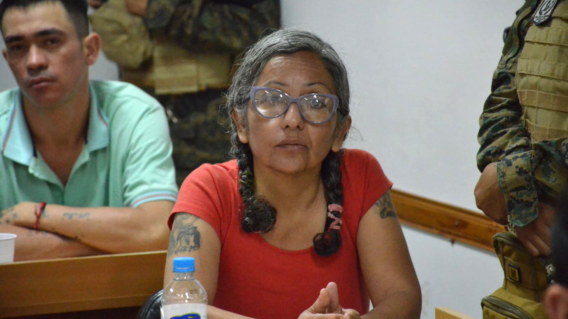 Marcela Acuña, pareja de Emerenciano Sena.