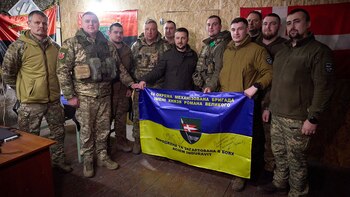 Durante su visita a la