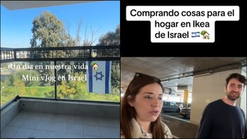 Érika documenta en redes sociales