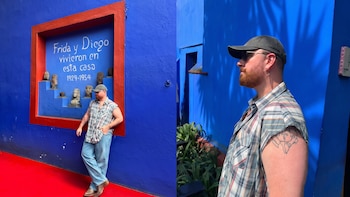 Sam Smith visita la Casa Azul de Frida Kahlo “Hago una peregrinación artística personal aquí cada vez que vengo a México”