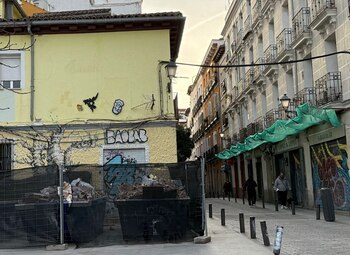 Exterior del antiguo restaurante senegalés