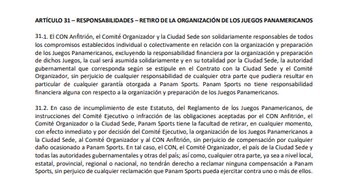 El artículo 31 del Estatuto