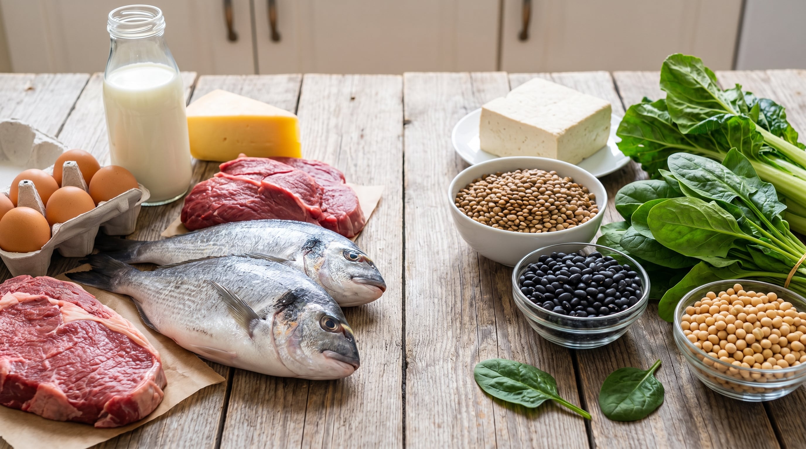 La combinación de alimentos integrales durante el día suma aminoácidos para formar proteínas y mantener músculos, piel y huesos (Imagen Ilustrativa Infobae)