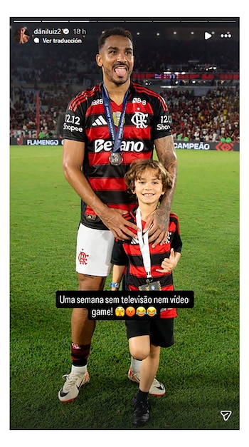 La historia subida por Danilo