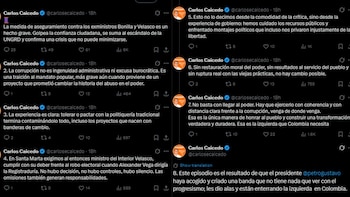 Carlos Caicedo señala que la