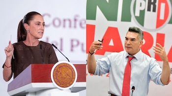 Funciones de Alejandro Moreno están en EEUU y no en México: Sheinbaum acusa a la oposición de gastar recursos para tener validez extranjera