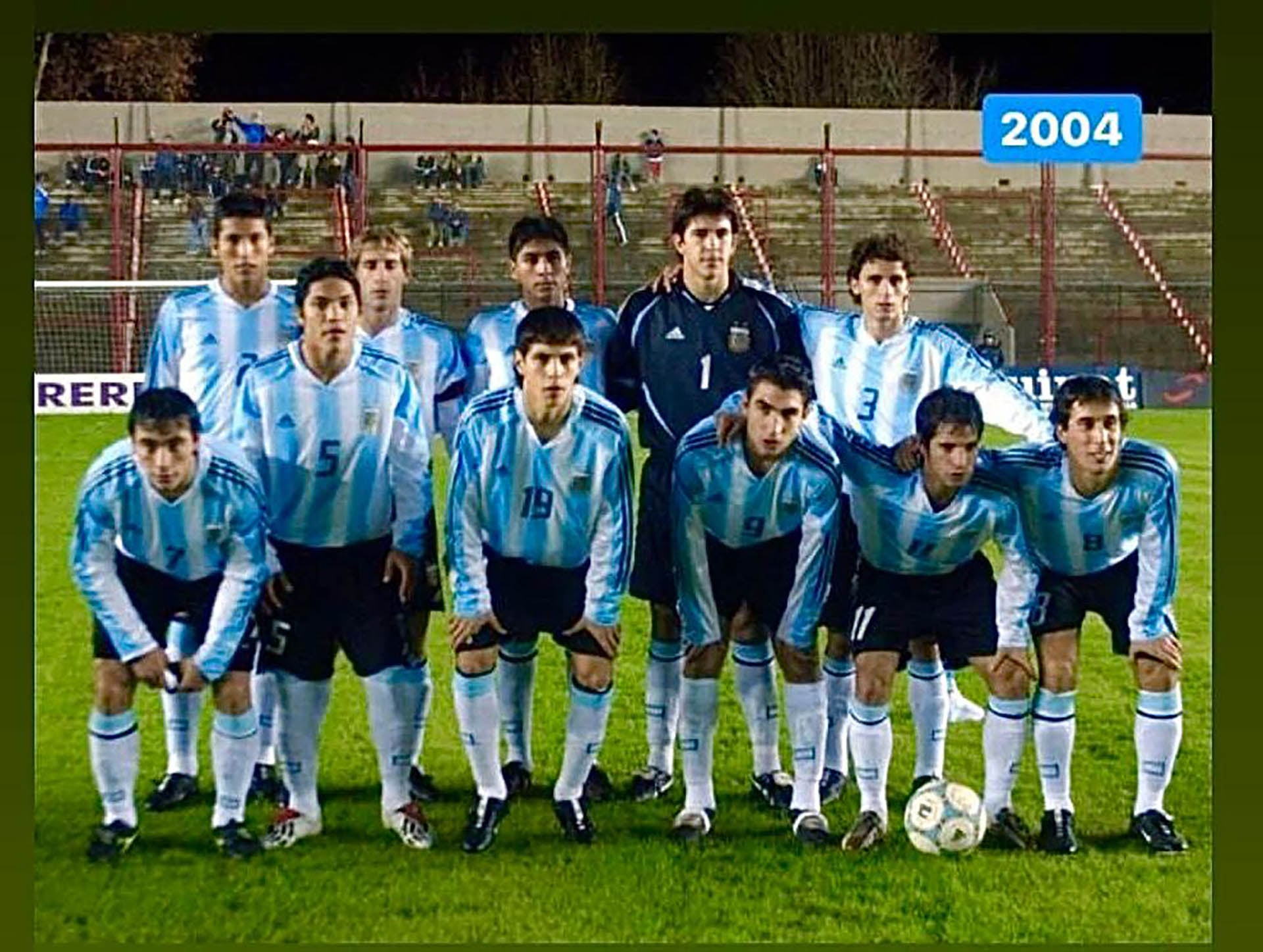 El equipo argentino que salió a jugar contra Paraguay