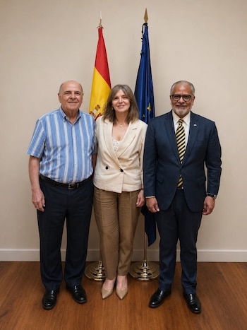 El operativo consular se extendió a otras ciudades de España para evitar traslados a Madrid (Foto cortesía Consulado General de la República Dominicana en Madrid)
