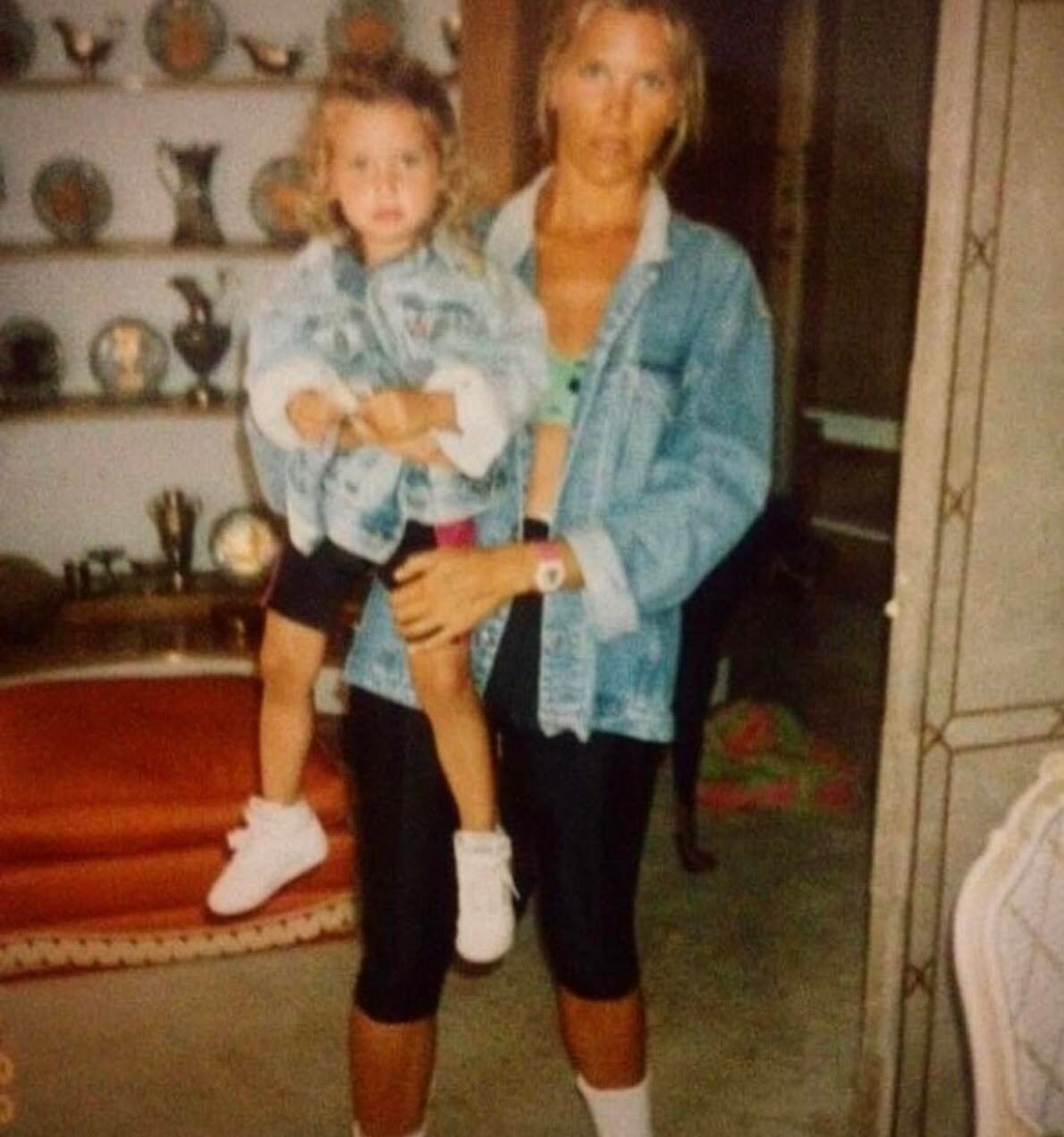 Chloe Bello y su madre, Norta Portela