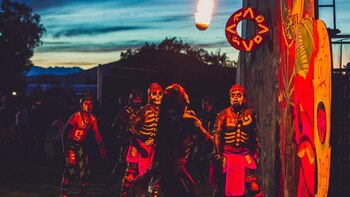 Festival Nocturno del Papalote en Teotihuacán 2023