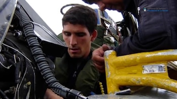 Merlos durante su época como