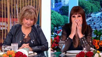 El momento más emotivo en el reencuentro entre Moria Casán y Georgina Barbarossa: “Nunca te dejé de querer”