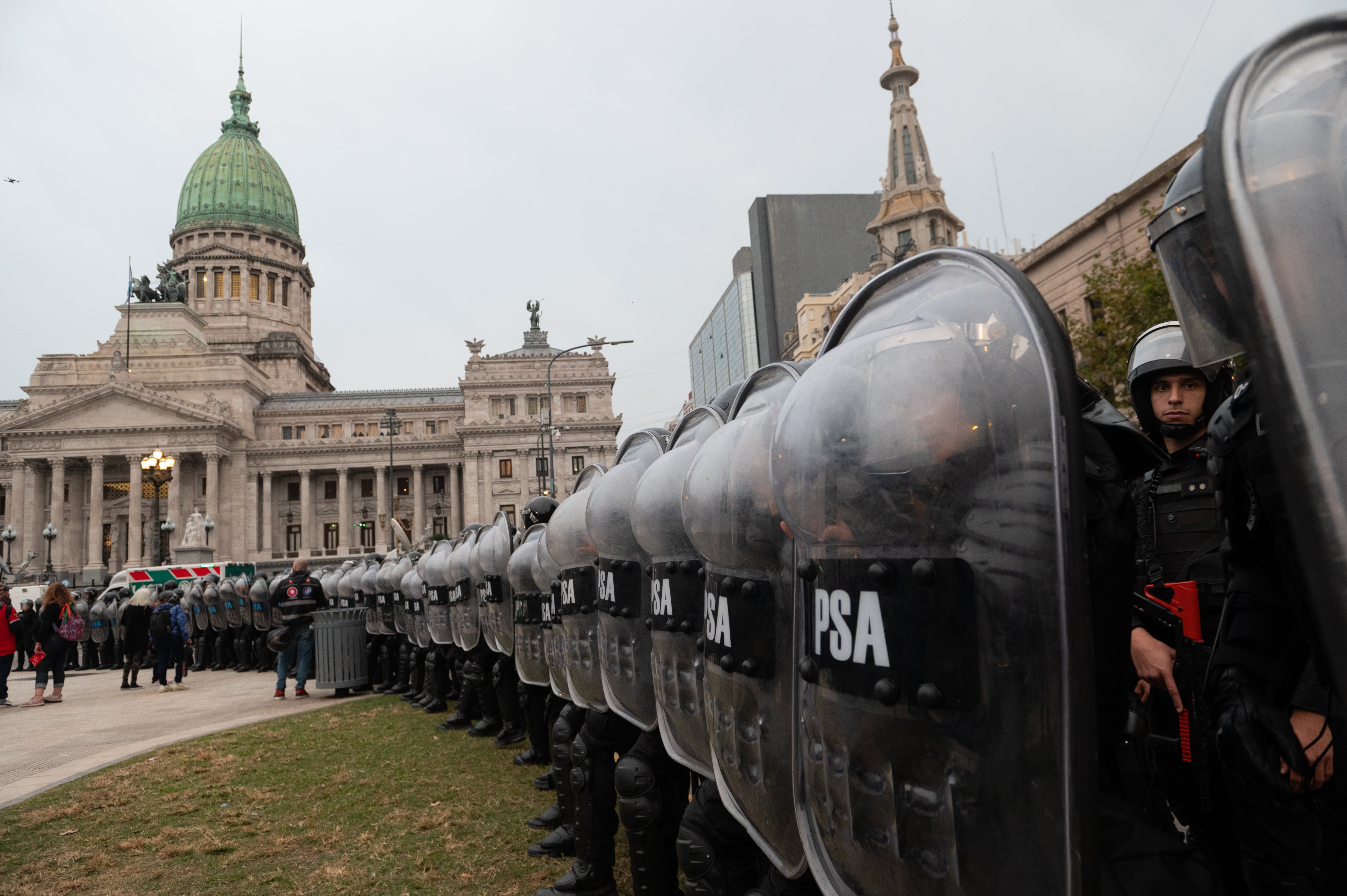 El Ministerio de Seguridad desplegará el operativo antipiquetes (Foto: Jaime Olivos)
