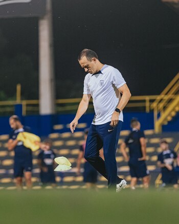 Alejandro Restrepo y su equipo