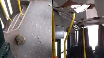 Se registraron daños materiales en