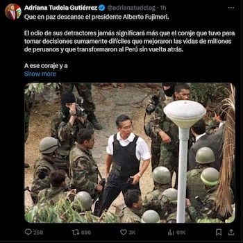 Adriana Tudela sobre la muerte