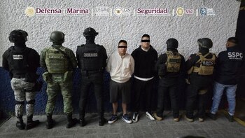 Los dos sujetos fueron detenidos