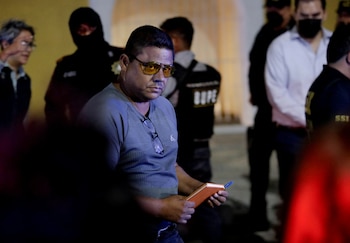 Mario Escobar, padre Debanhi, declaró