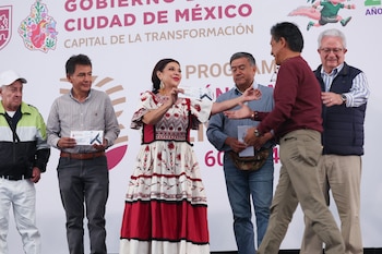 CDMX suma 110 mil beneficiarios en Hombres Bienestar; la meta es llegar a 154 mil al cierre de 2026, de acuerdo con el Gobierno de la Ciudad de México. (Imagen Ilustrativa Gobierno de México)