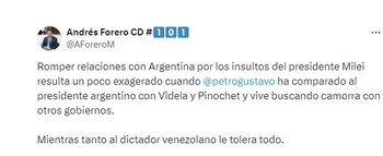 Trino del representante a la