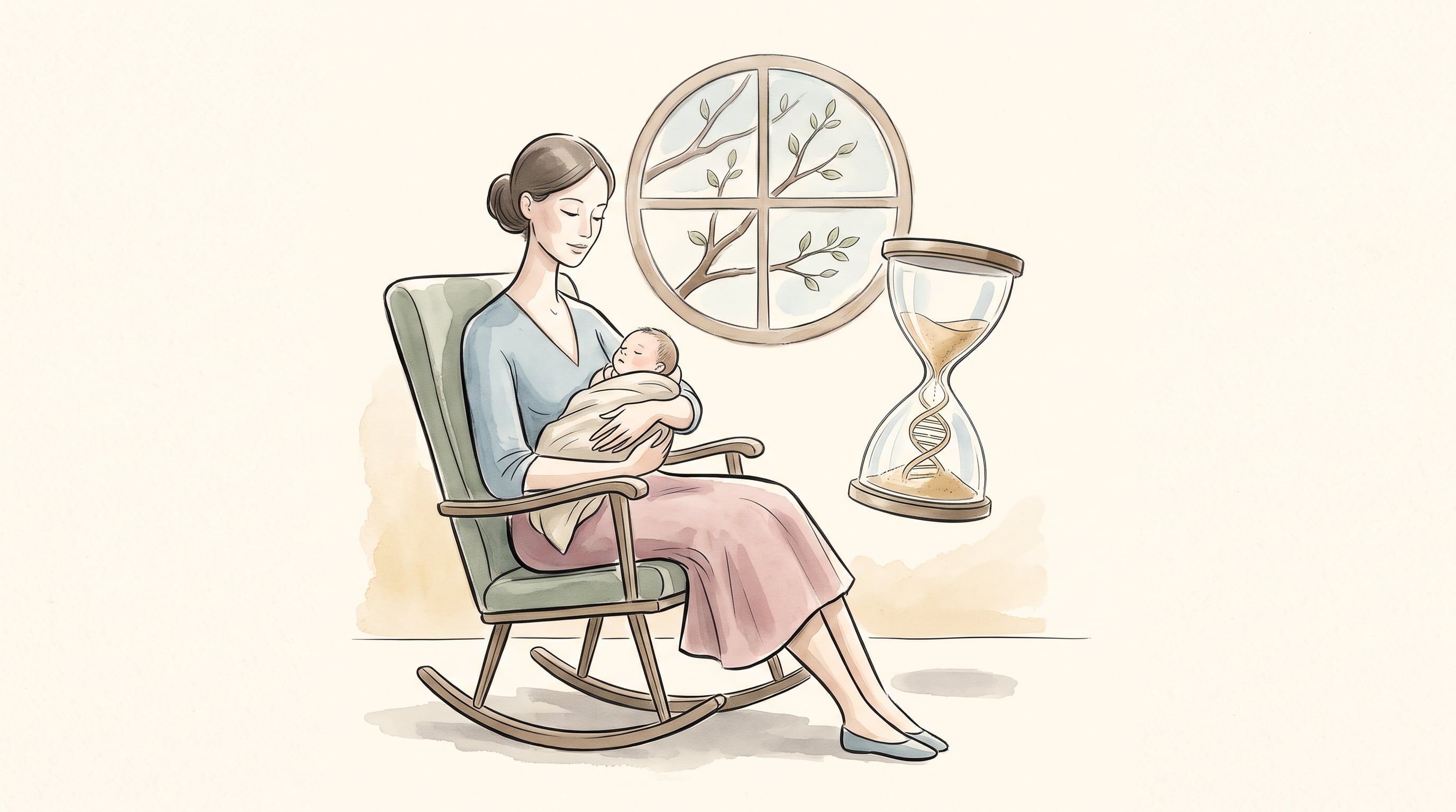 Una revisión científica plantea que los intervalos cortos entre embarazos podrían alterar la recuperación posparto y el envejecimiento biológico (Imagen Ilustrativa Infobae)