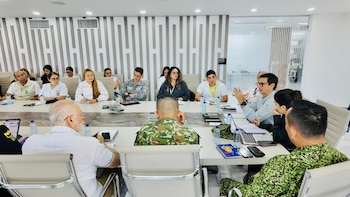 El Consejo de Seguridad Ministerial acuerda reforzar el Gaula y sumar pelotones del Ejército y de la Policía contra la extorsión y el homicidio en el Atlántico - crédito Gobernación del Atlántico