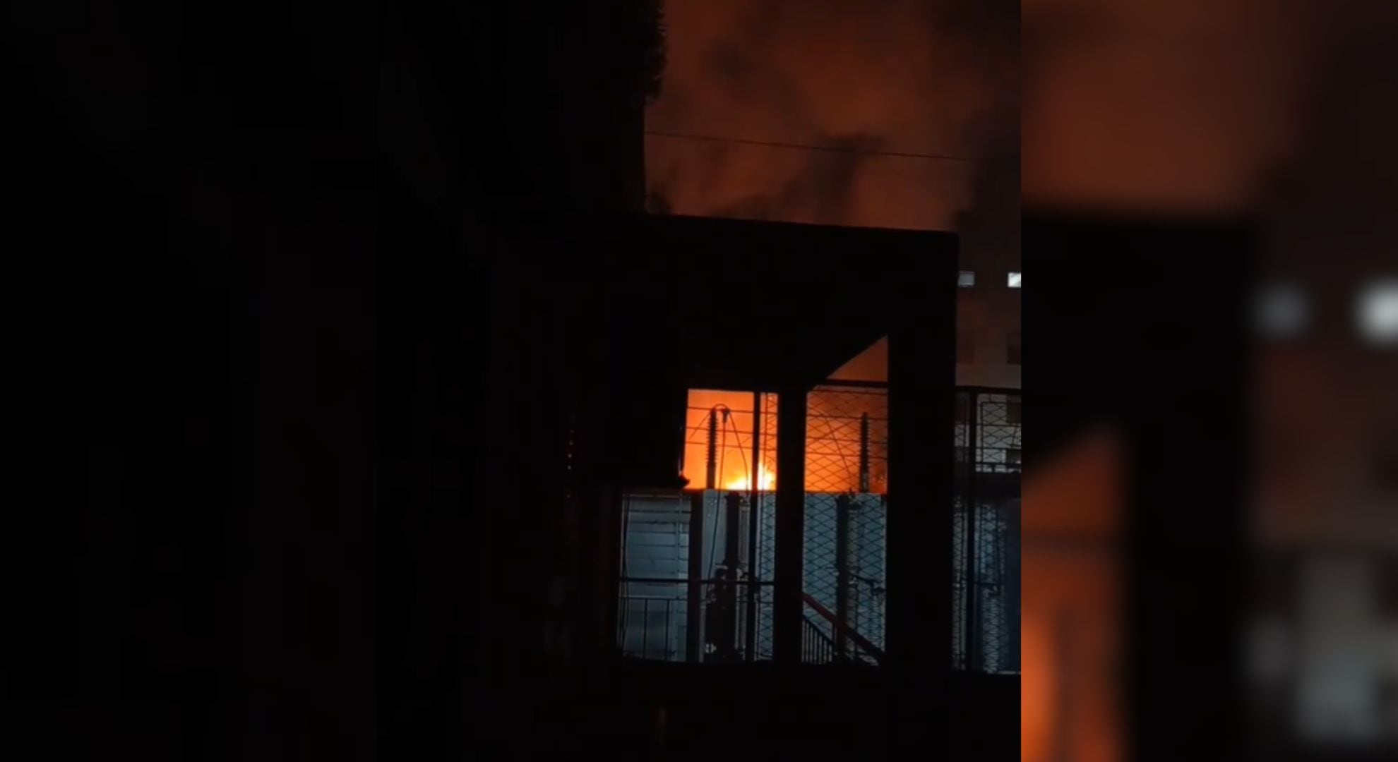 Incendio en subestación de Edesur: 100 mil usuarios sin luz en CABA