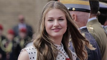 La Princesa Leonor durante el